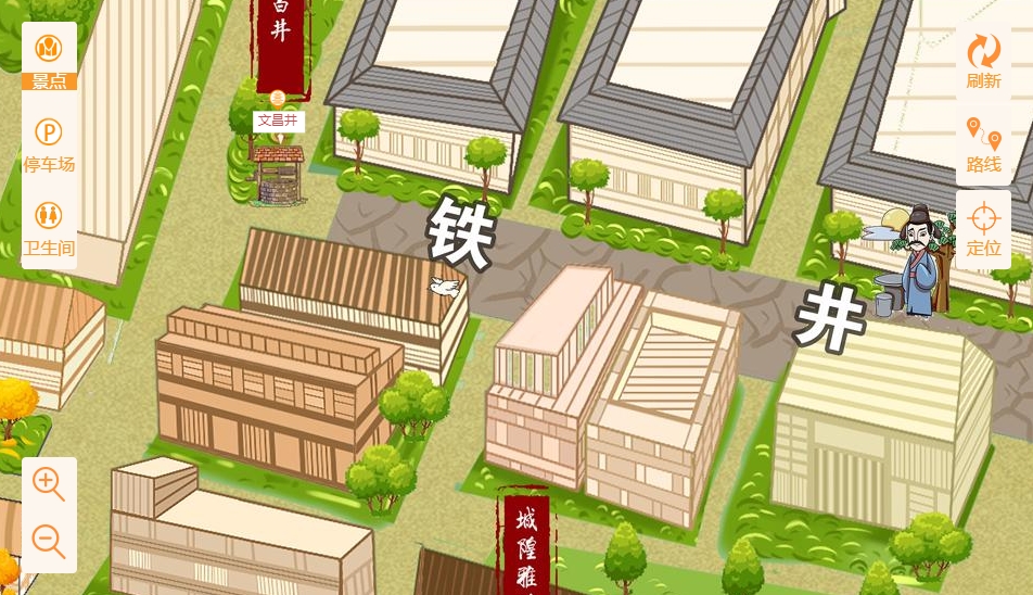 西丰智慧景区：手绘地图与语音导览的完美融合